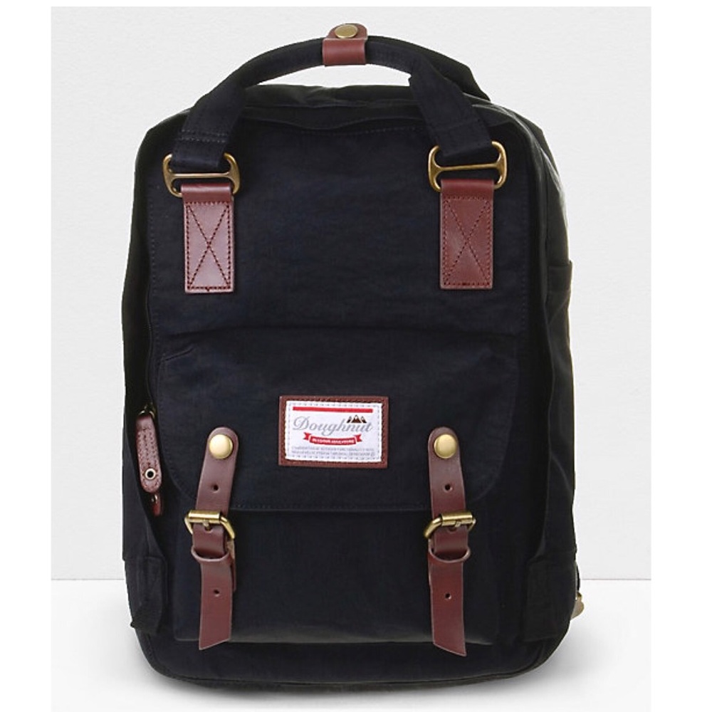 EUC Doughnut Macaroon Black Backpack